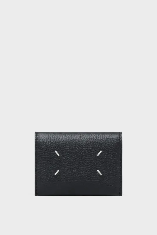 Maison Margiela Black Calf Leather Dress-Age Cardholder Black online