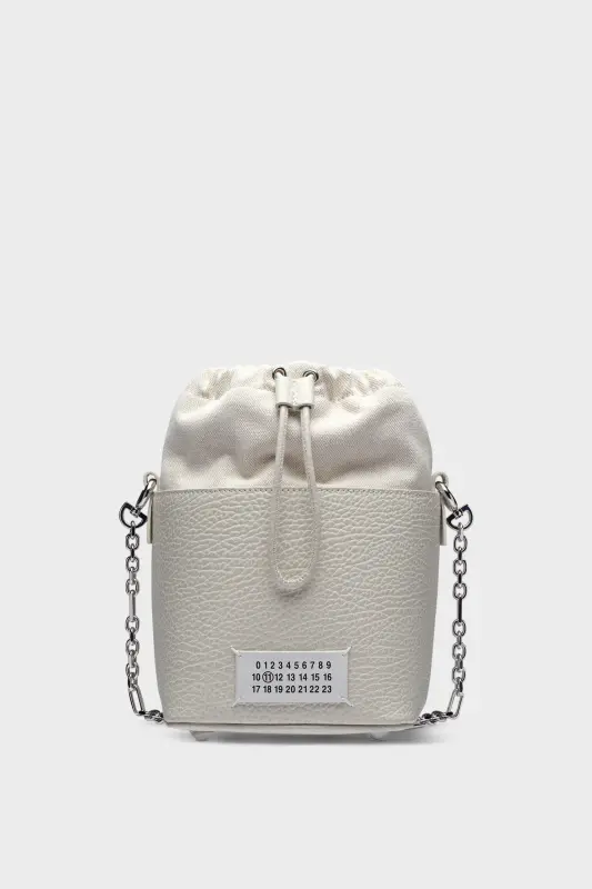 Maison Margiela 5Ac Bucket Small Almond Bucket Bag Light grey online