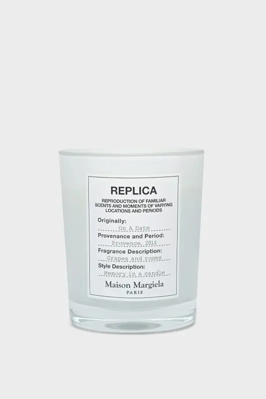 Maison Margiela Replica On A Date Candle Silver online