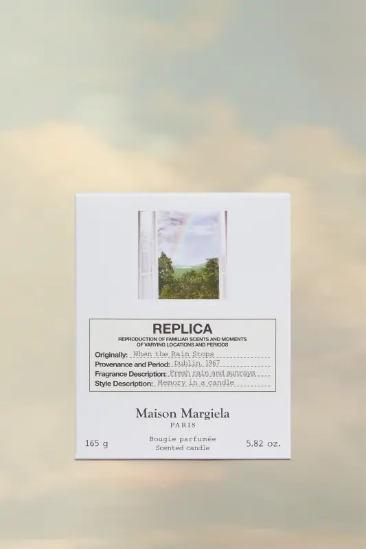 Maison Margiela Replica When the Rain Stops candle Silver online