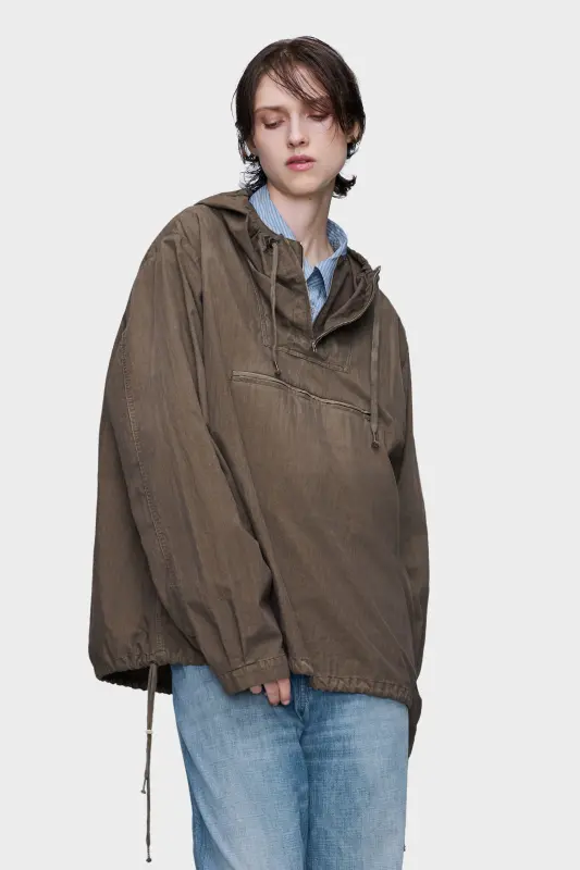 Maison Margiela Cotton caban Brown online