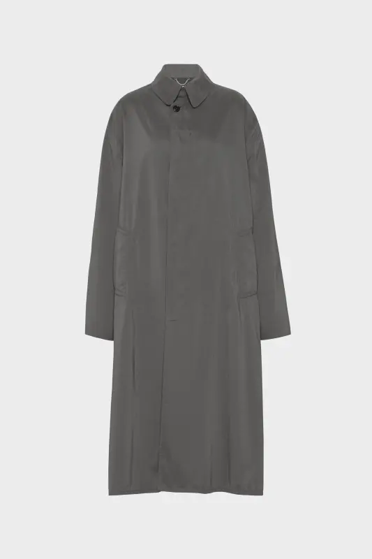 Maison Margiela PEACH TRENCH COAT Dark grey online