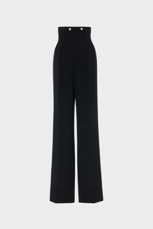 Maison Margiela Virgin wool trousers Black online